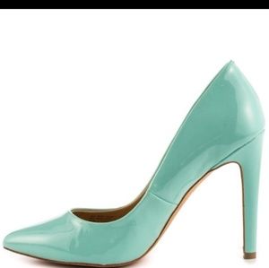 Joe's Jeans Erika Mint Green Heels